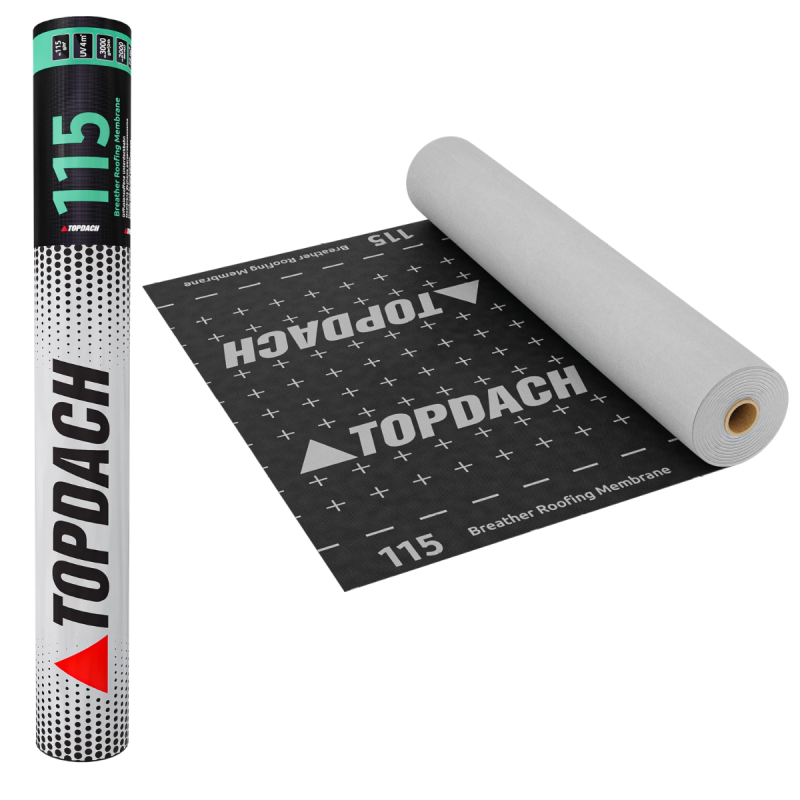 TOPDACH 115 Unterspannbahn diffusionsoffen 75 m² | Unterdeckbahn