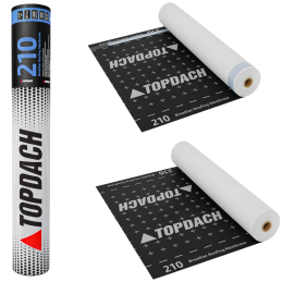 TOPDACH 210 Unterspannbahn diffusionsoffen 75 m² | Standard/SK2