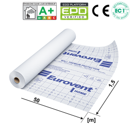 Eurovent HOME Fassadenbahn 75 m² | diffusionsoffen, winddicht