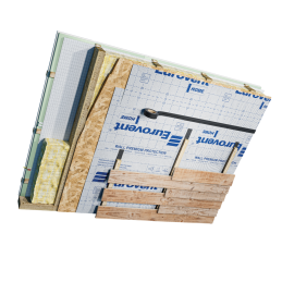 Eurovent HOME Fassadenbahn 75 m² | diffusionsoffen, winddicht