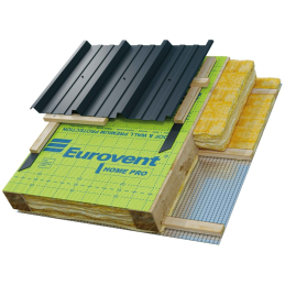 Eurovent HOME PRO 135 g Unterspannbahn 75 m² | Dach & Fassade