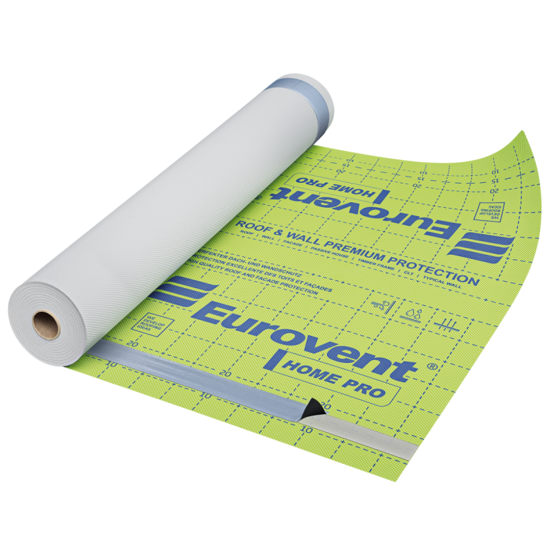 Eurovent HOME PRO 135 g Unterspannbahn 75 m² | Dach & Fassade