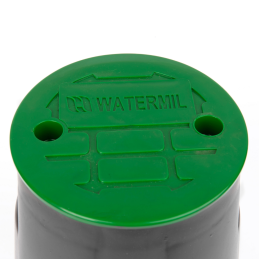 WATERMIL Ventilbox MINI rund – Ventilkasten Bewässerung