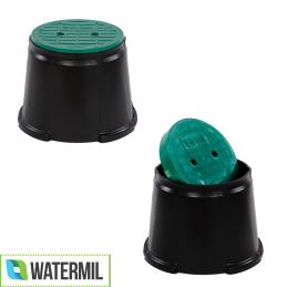 WATERMIL Ventilbox LARGE rund – Ventilkasten Bewässerung