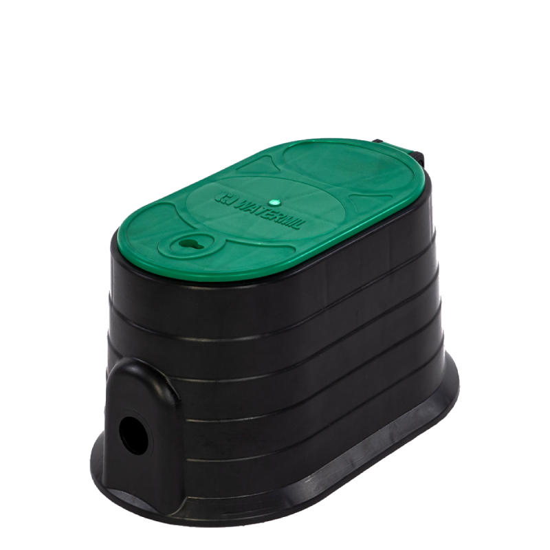WATERMIL Ventilbox VERDE oval – Ventilkasten mit Klappdeckel