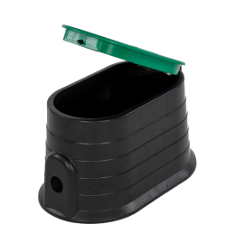 WATERMIL Ventilbox VERDE oval – Ventilkasten mit Klappdeckel