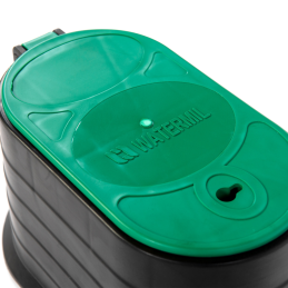 WATERMIL Ventilbox VERDE oval – Ventilkasten mit Klappdeckel