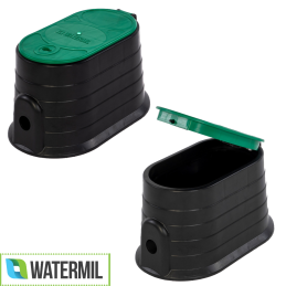 WATERMIL Ventilbox VERDE oval – Ventilkasten mit Klappdeckel