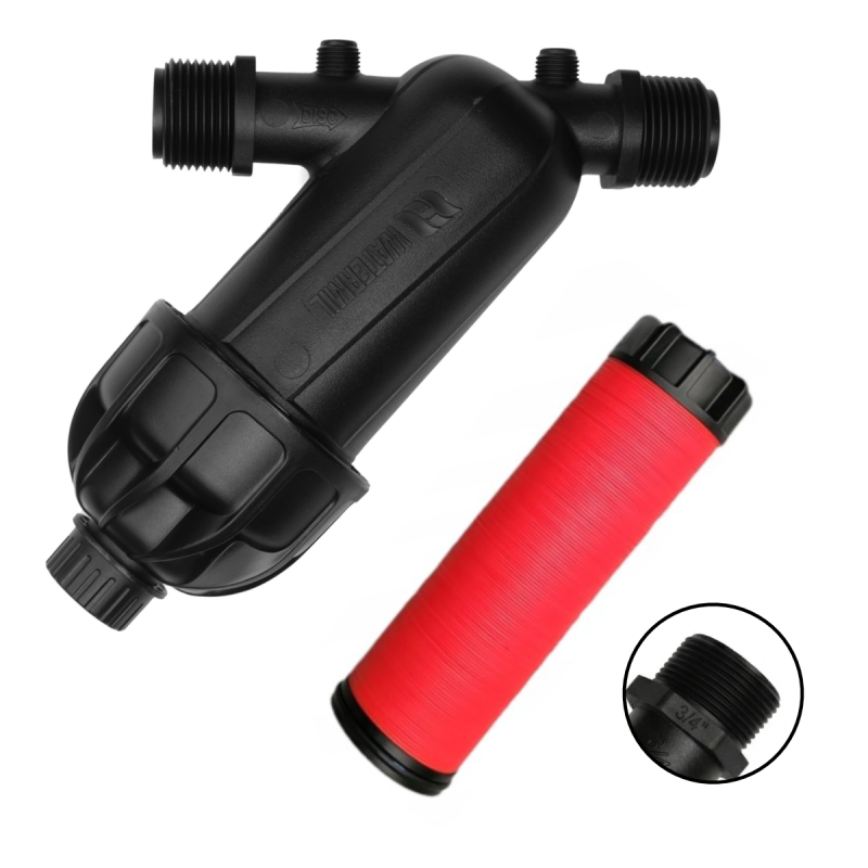 WATERMIL Scheibenfilter Y 3/4 Zoll – Bewässerung 120 µm 5 m³/h
