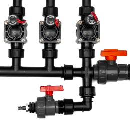 WATERMIL PVC-Kugelhahn IG×IG Einzelverschraubung PN16 – Absperrhahn