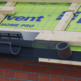 IVT Master-Roll Aluminium Traufenlüftungsband 60m | Vogelschutz