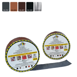 KAUFDACH® ALU-BUTYL Dichtband Ziegelrot (RAL8004) 50-940mm