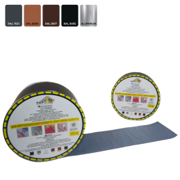 KAUFDACH® ALU-BUTYL Dichtband Schwarz (RAL9005) 50-940mm