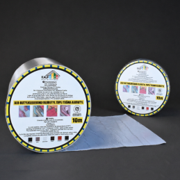 KAUFDACH® ALU-BUTYL Dichtband Aluminium (RAL9006) 50-940mm