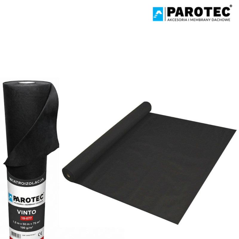 PAROTEC vinto Fassadenbahn 75m² kaufen, Windsperre 100g/m²