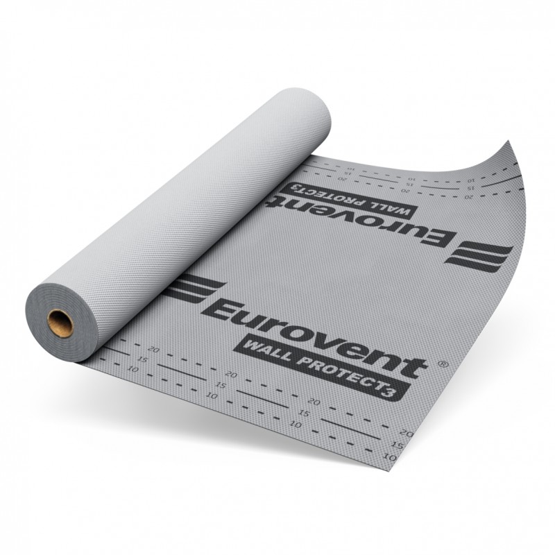Eurovent WALL PROTECT 3 Fassadenbahn 75m² Standard | Windsperre