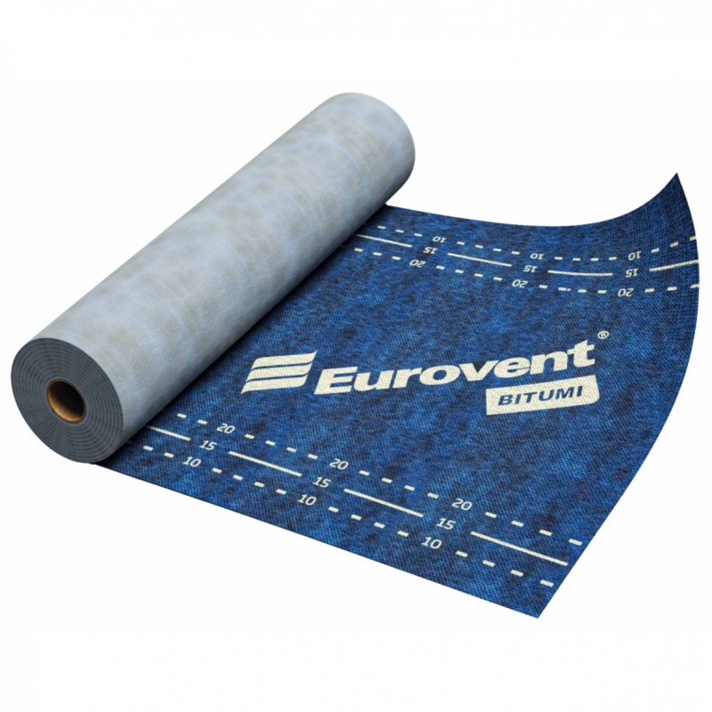 30qm Eurovent® BITUMI Dachschalungsbahn 450g/m2