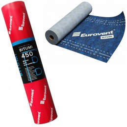 30qm Eurovent® BITUMI Dachschalungsbahn 450g/m2
