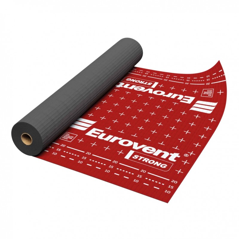 Eurovent STRONG Unterdeckbahn 160g/m² 75m² rot | kaufdas.online