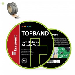 50mm x 25m Das einseitige Klebeband  Eurovent® TOPBAND