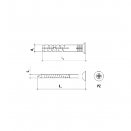100 Stück 8x120mm Schnellmontagedübel mit TX-Antrieb | ETA-zertifiziert