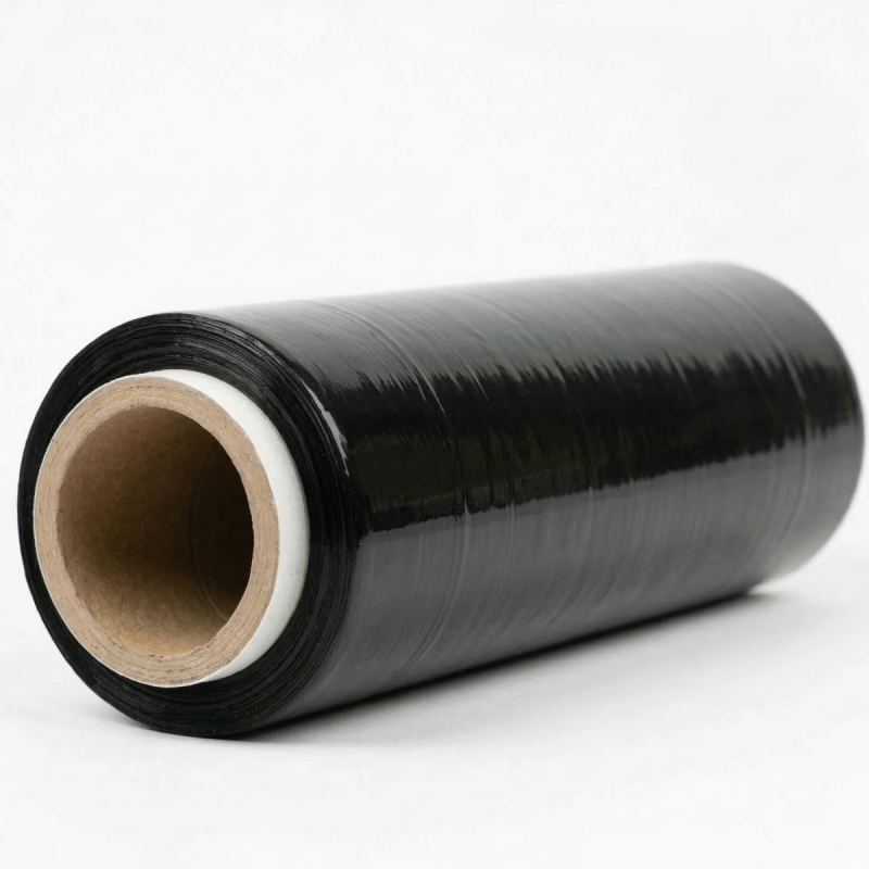 Stretchfolie Schwarz 23my 500mm | Handstretchfolie 1,5kg