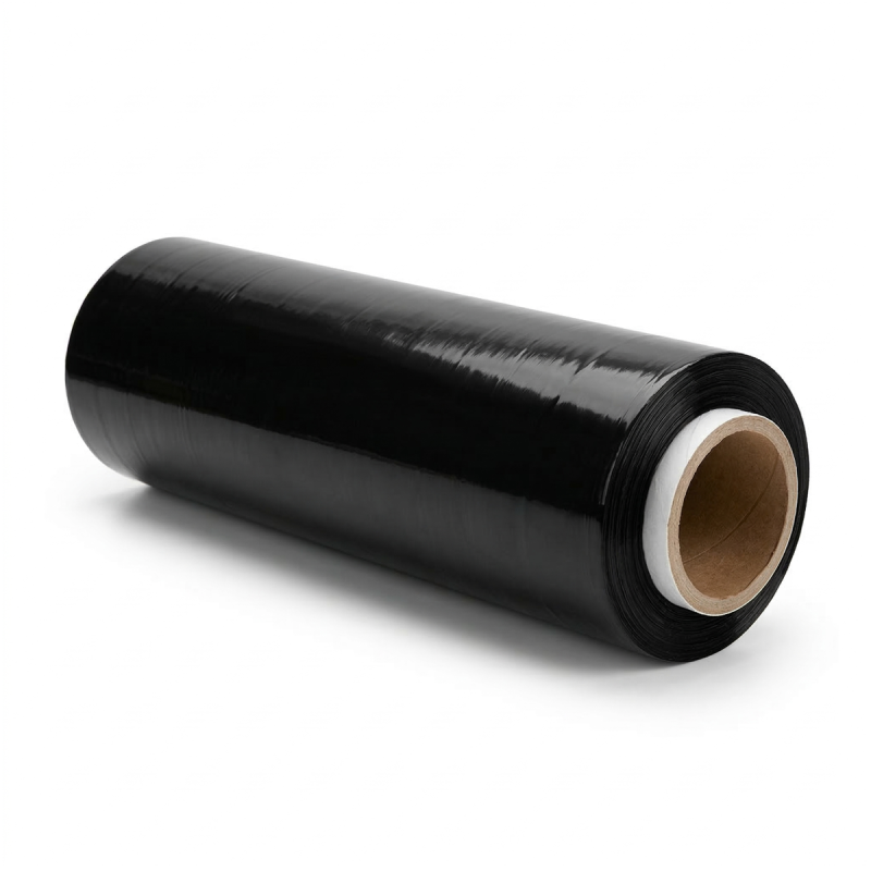 Stretchfolie Schwarz 23my 500mm | Handstretchfolie 3,0kg